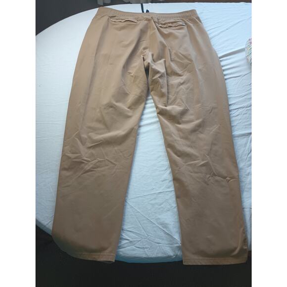 Public Rec 44x32 Daymaker Pull-On Drawstring Performance Sweatpants Tan - Picture 7 of 8